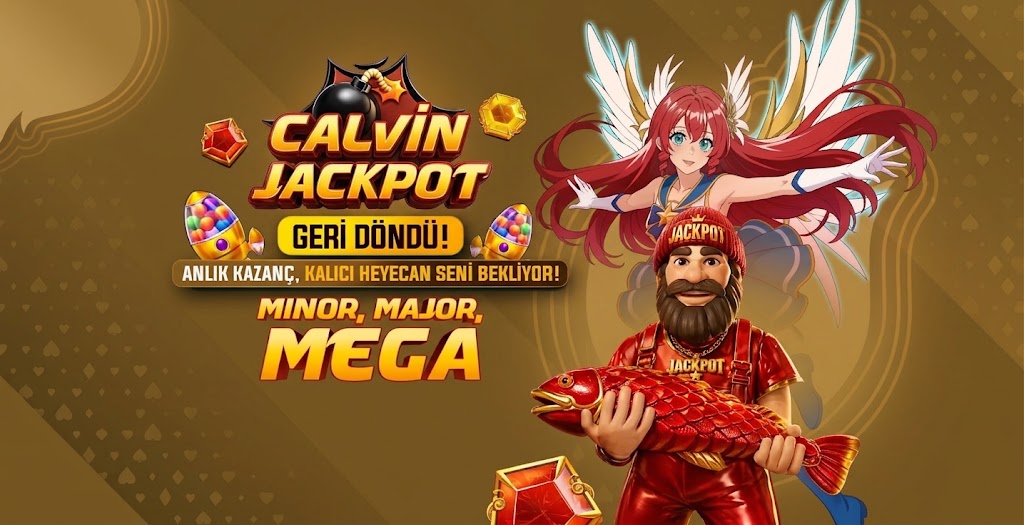 CALVİN Jackpot ile Kazançları Yakala!