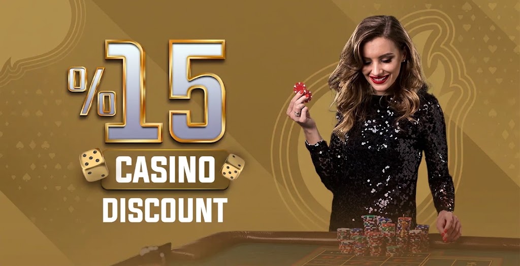 %15 CASINO DISCOUNT50.000 TL ve üzeri kayıplar için %15 Kayıp Bonusu alabilirsiniz.